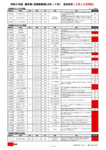 教室空き状況②のサムネイル