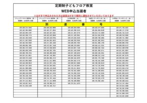 定期）結果発表HPに貼るや1のサムネイル